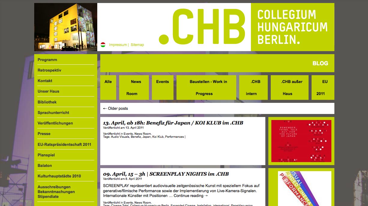 .CHB Website