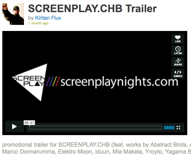 Screenplay Trailer