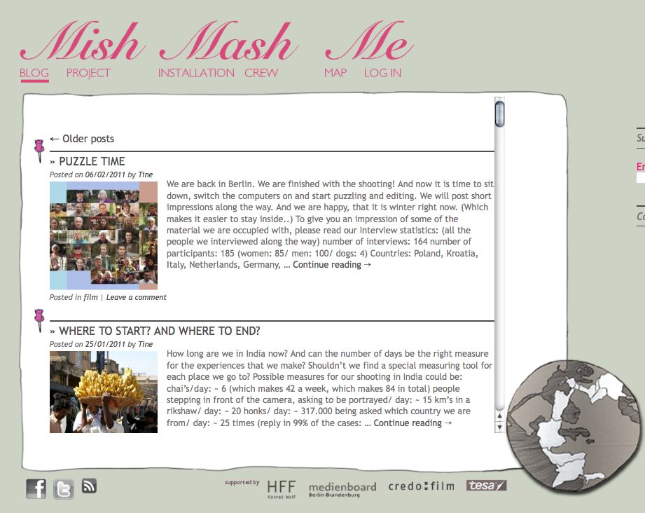 MishMashMe website