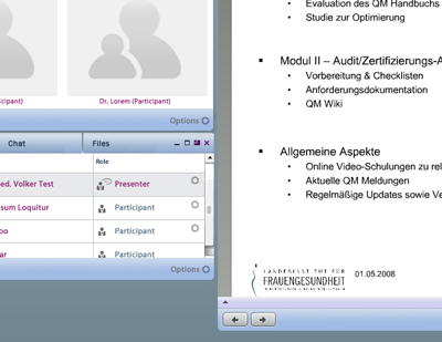 MedCast User Interface