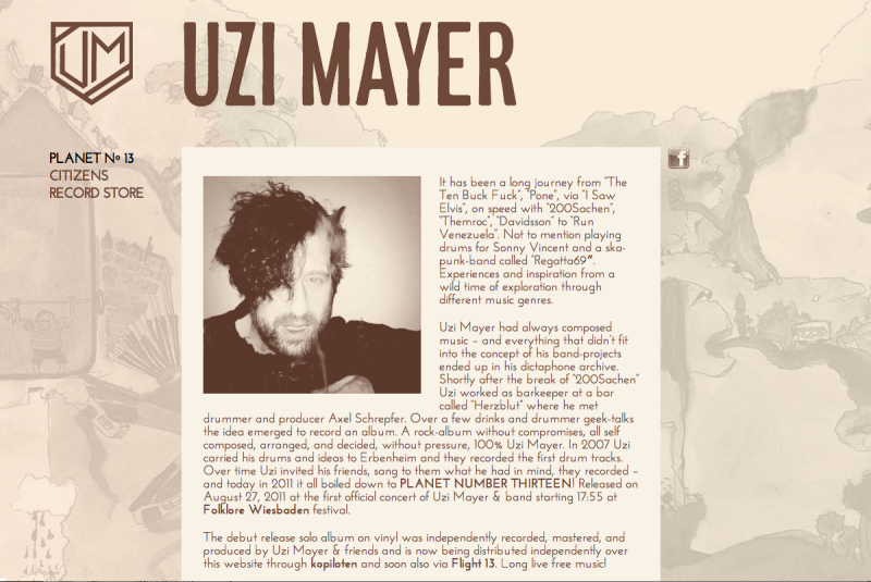Uzi Mayer – Planet N° 13